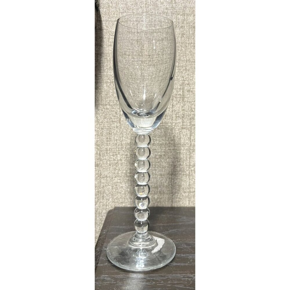1 Mikasa Pearls Cordial Glass Crystal Clear